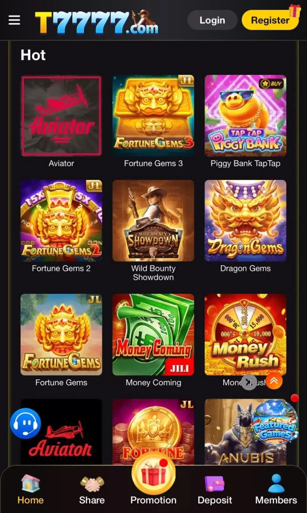 T7777 Game